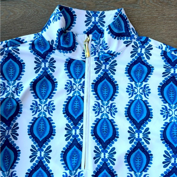 Long sleeve performance zip top - Picture 9 of 13